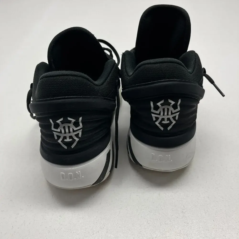 Adidas Unisex D.O.N. Issue 2 Basketball Sneakers, Black/White #FW8512 Size 7